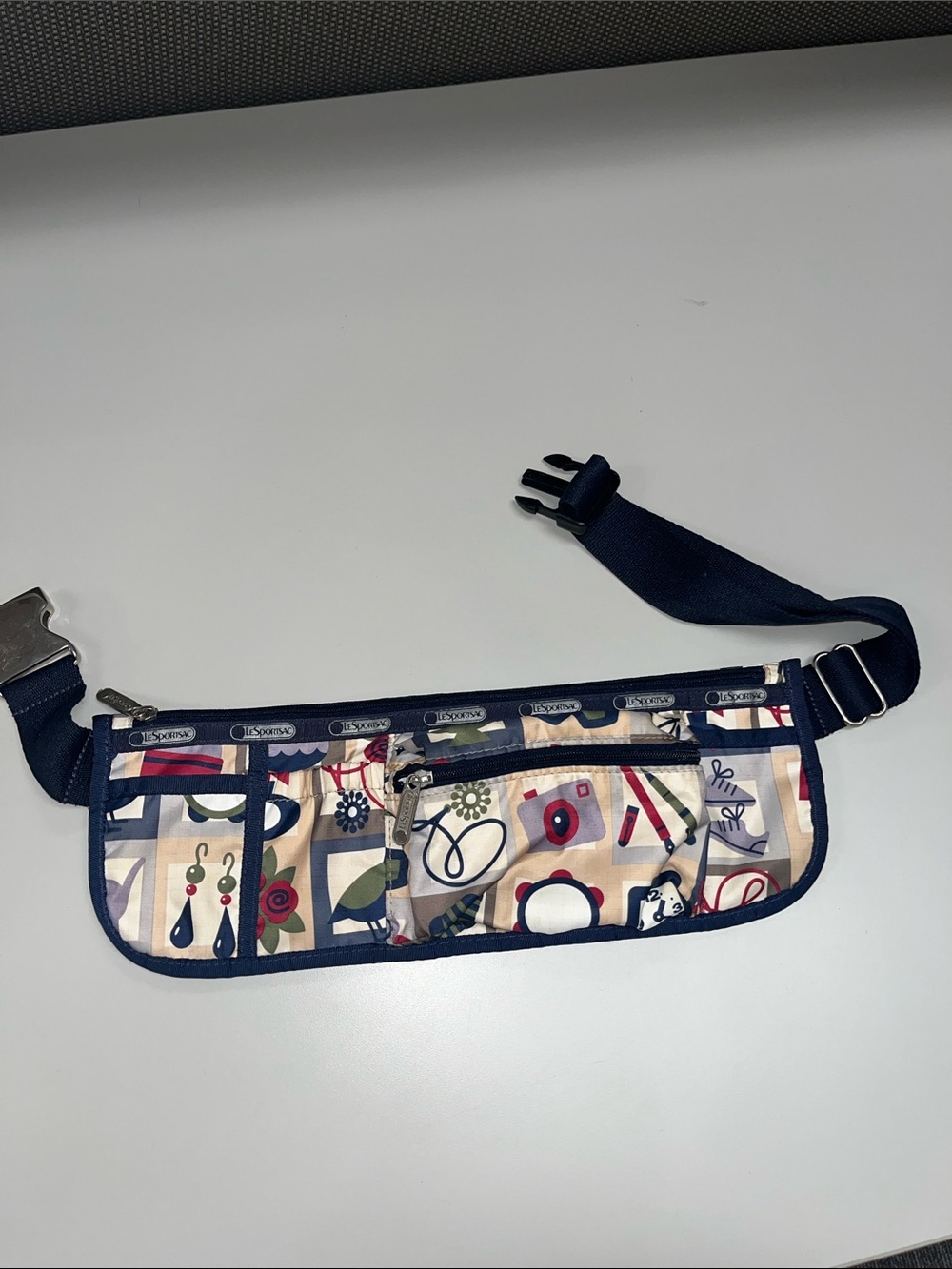 Lesportsac Anders Wenngren Printed Y2K Belt / Fanny Nylon Bag